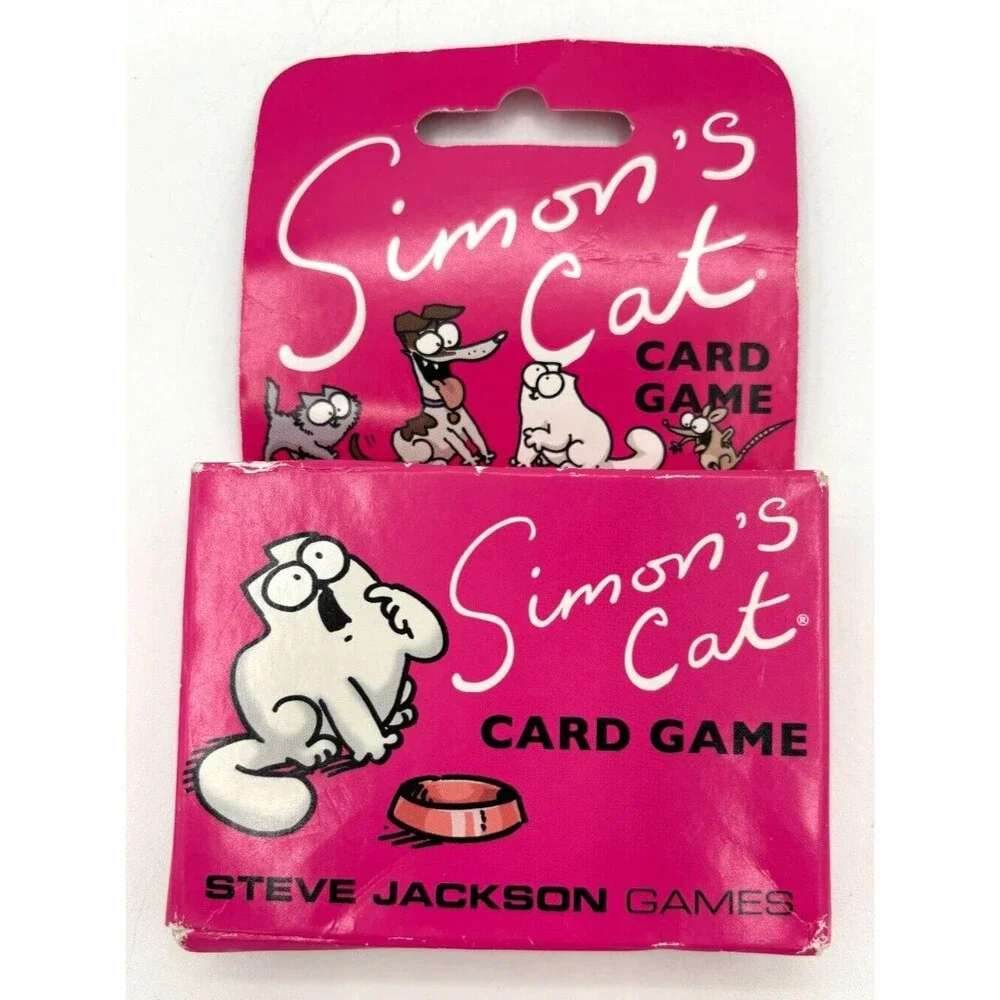 Steve Jackson Game #1539 Simon's Cat Card Game New 1st Edition 1st Printing 2016